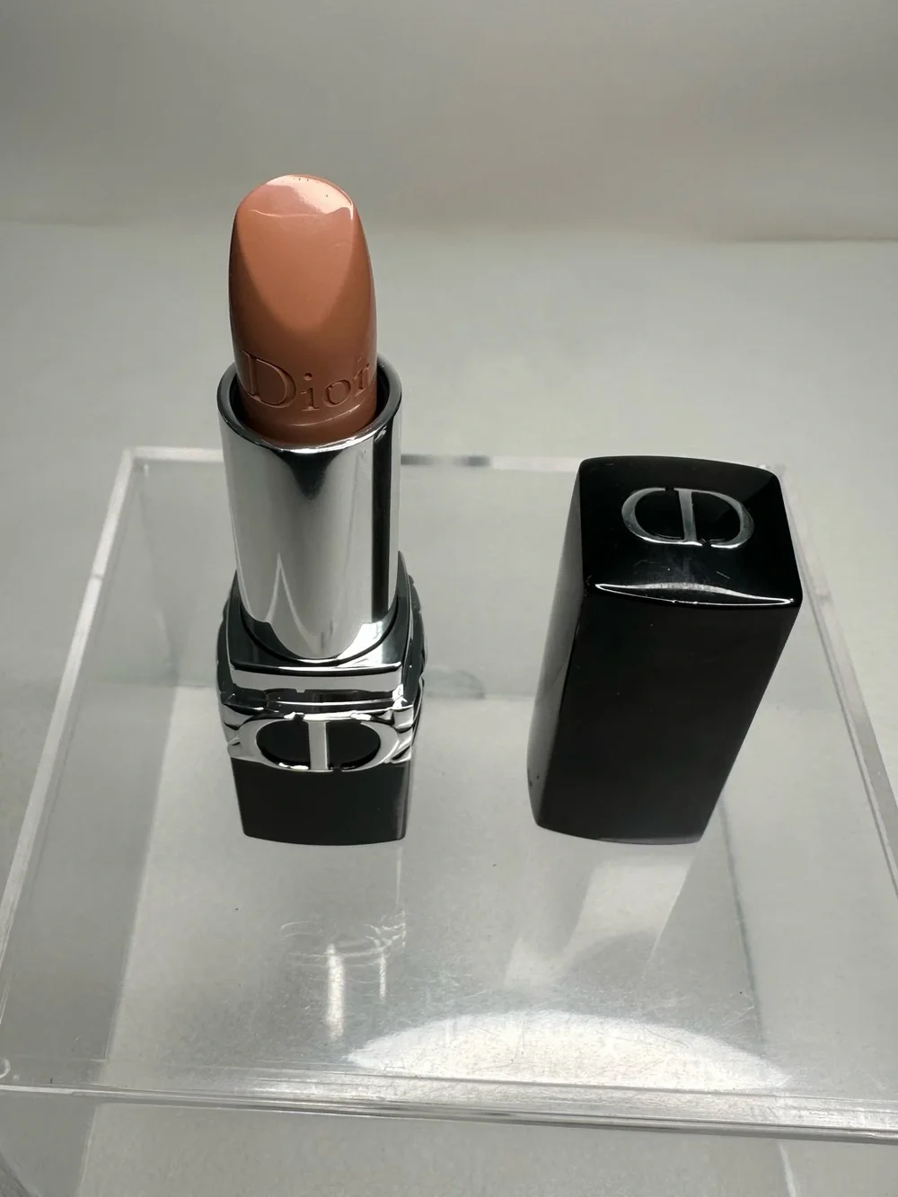 Dior Satin Nude Peach Lipstick - Warm Peach Tone shade 449